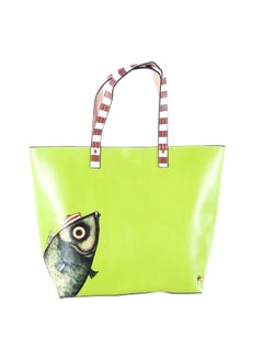 Casual Pistachio Tote Multicolour