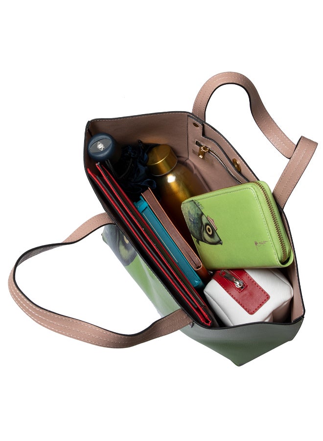 Biggdesign - Casual Pistachio Tote Multicolour - Image 1