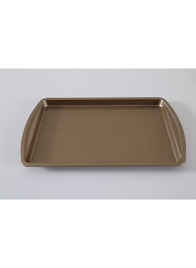 بان هوم  صينية بلانش من النحاس لخبز الكوكيز بني 50 x 31 x 2سم - Image 2