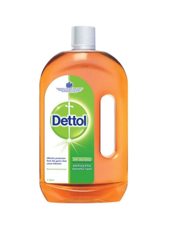 Dettol Anti-Septic Disinfectant 1 Liter Brown  - Image 1