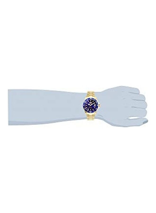 Invicta - Men's Analog Wrist Watch With Stainless Steel Strap - 45 mm - Gold - Image 1