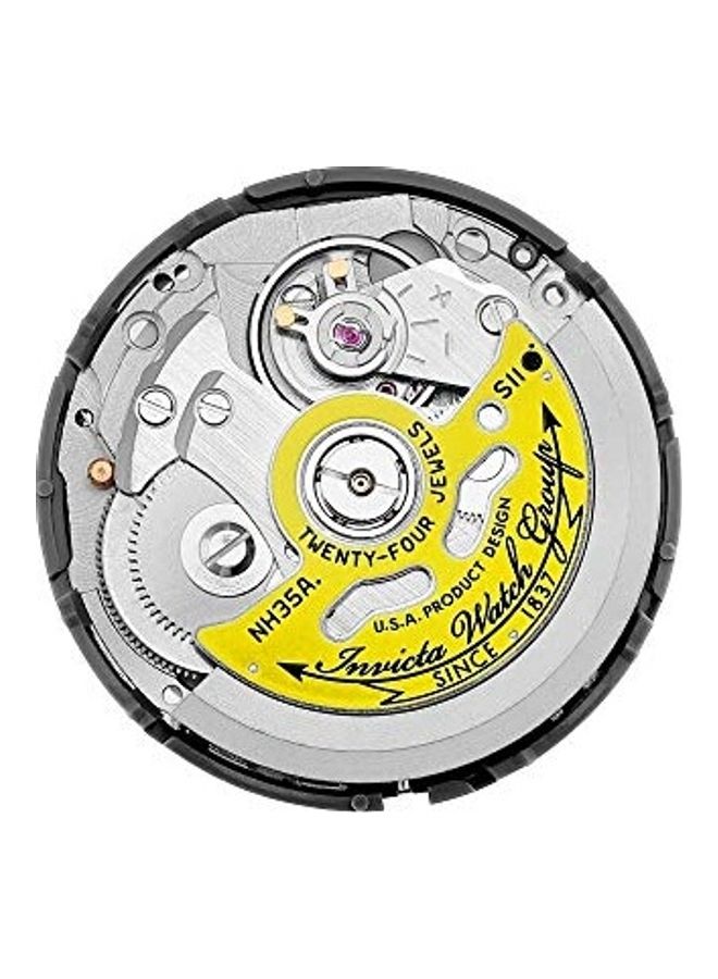 Invicta Men's Stainless Steel Analog Automatic Wrist Watch - 46 mm - Gold/Silver - Image 2