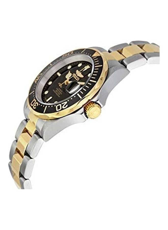 Invicta Men's Stainless Steel Analog Automatic Wrist Watch - 46 mm - Gold/Silver - Image 1