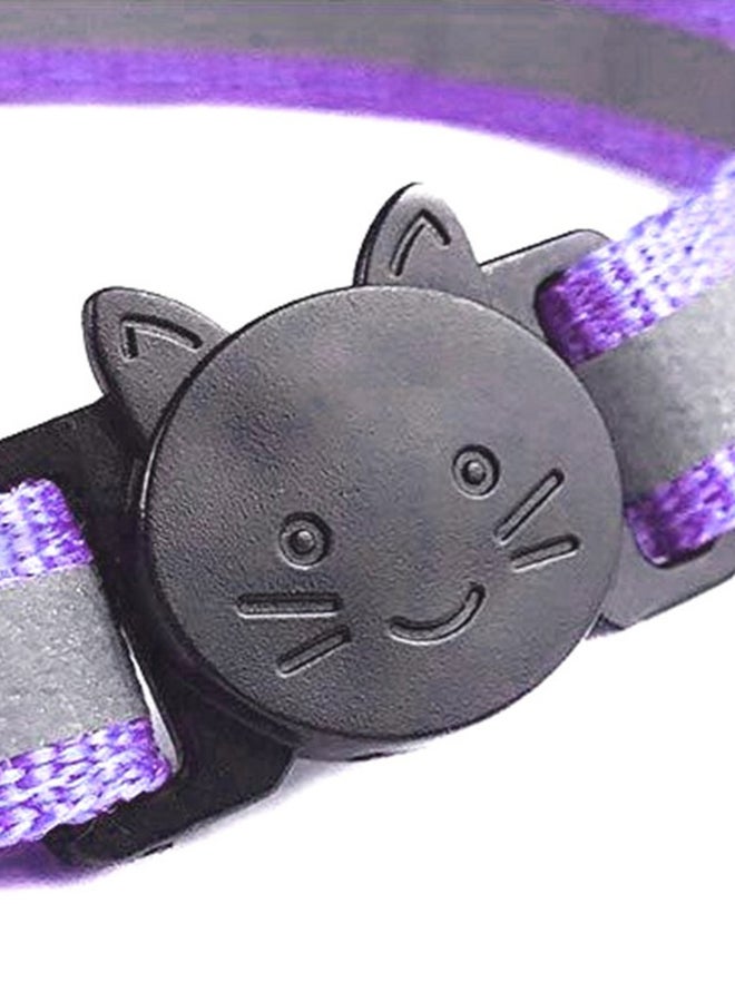 Al Theqa Reflective Cat Collars Purple 32cm - Image 2