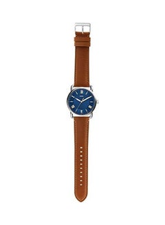 FOSSIL Men's Analog Wrist Watch with Leather Strap  - Image 2