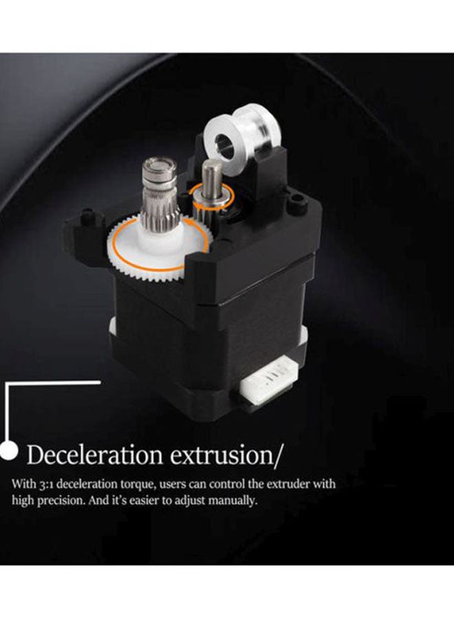Aibecy Upgraded Dual Drive Extruder For 3D Printer Black/White/Silver - Image 5