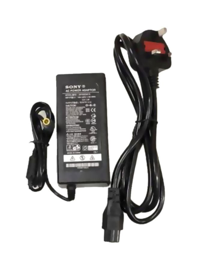 Samsung - Power Adapter With Connector Cable For Samsung TV Black - Image 1