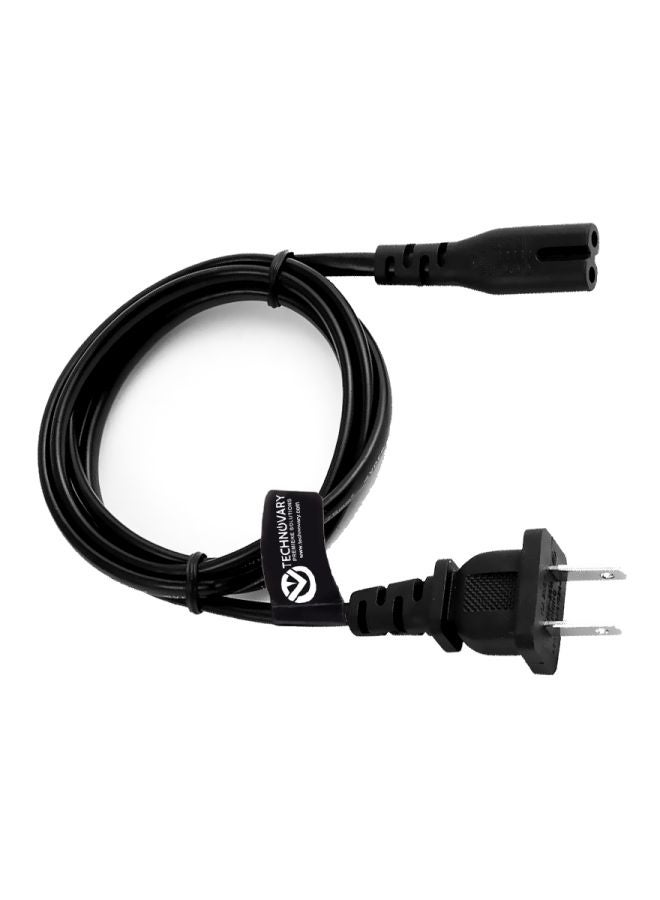 Samsung - Power Adapter With Connector Cable For Samsung TV Black - Image 1