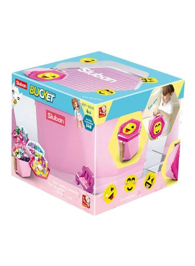 Sluban M38-B0830 348-Piece Brick Bucket Building Set 348 4+ Years  - Image 2