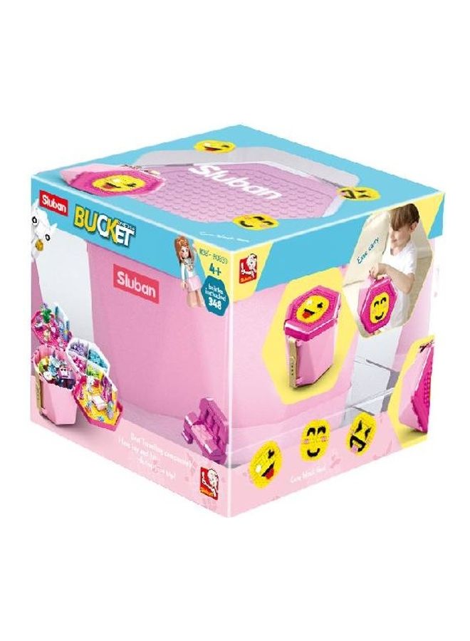 Sluban M38-B0830 348-Piece Brick Bucket Building Set 348 4+ Years  - Image 3