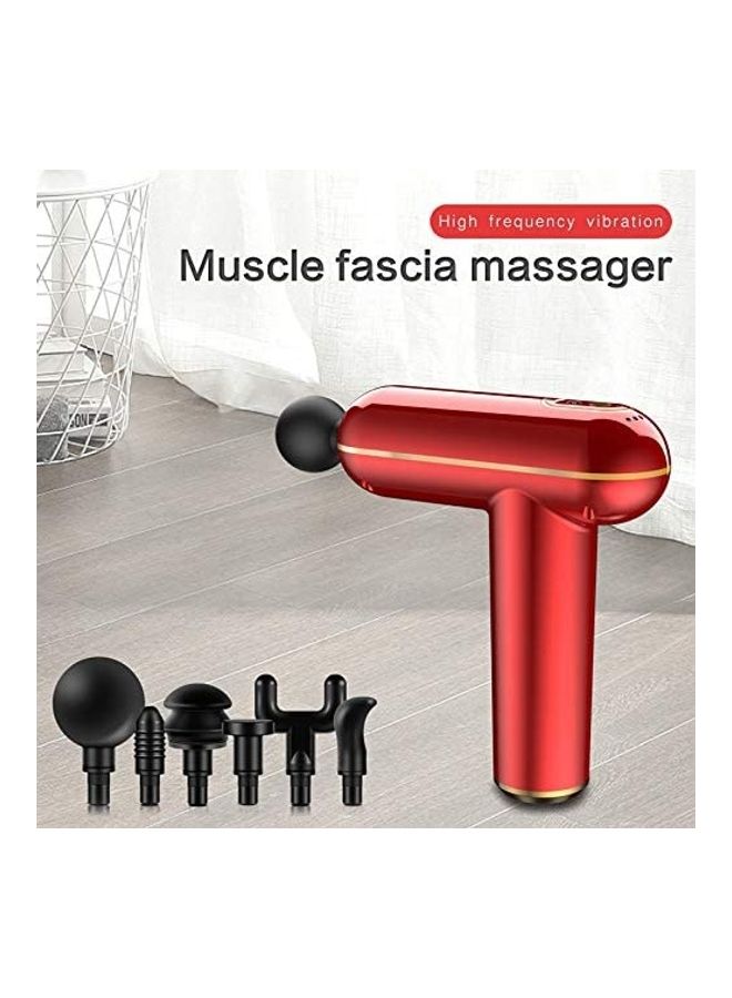XiuWoo Mini Massage Gun With Five-Gear And 6 Heads For Muscle Pain Relief - Image 1