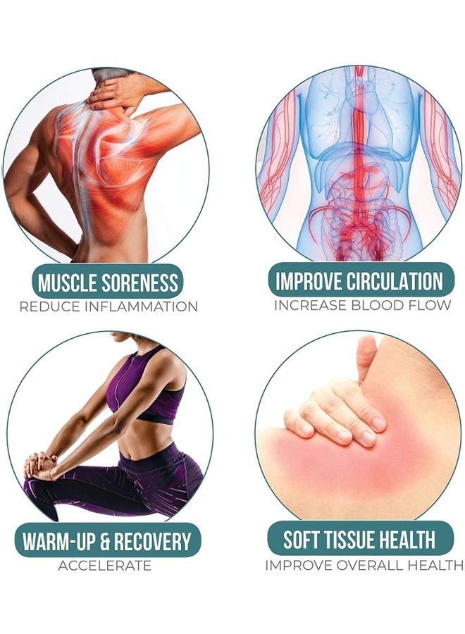 XiuWoo 4 Head USB Rechargeable Mini Massage Gun - Image 5