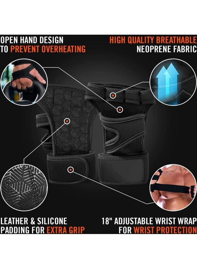 XiuWoo Anti-Slip Weight Lifting Gym Gloves S  - Image 5