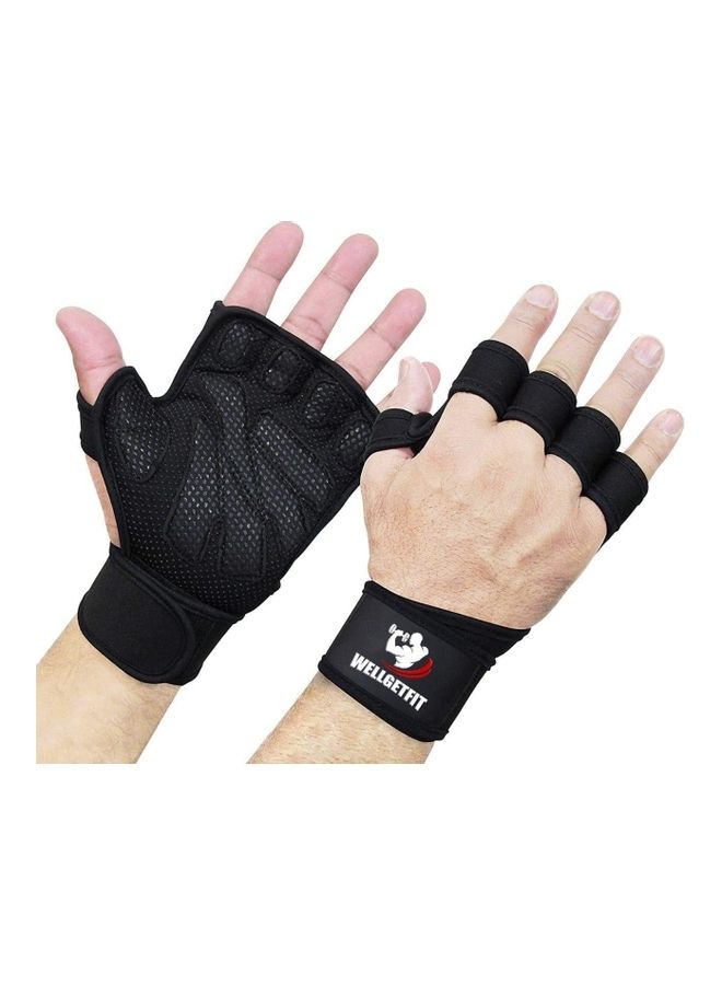 XiuWoo Anti-Slip Weight Lifting Gym Gloves S  - Image 2