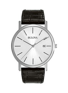 Bulova Men's Stainless Steel Analog Dress Watch - 43 mm - Black  - Image 1