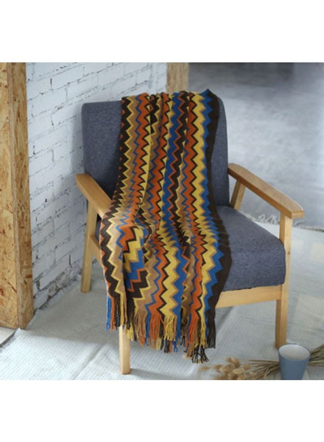 Beauenty Imitation Cashmere Blanket Combination Multicolour 130x150cm 