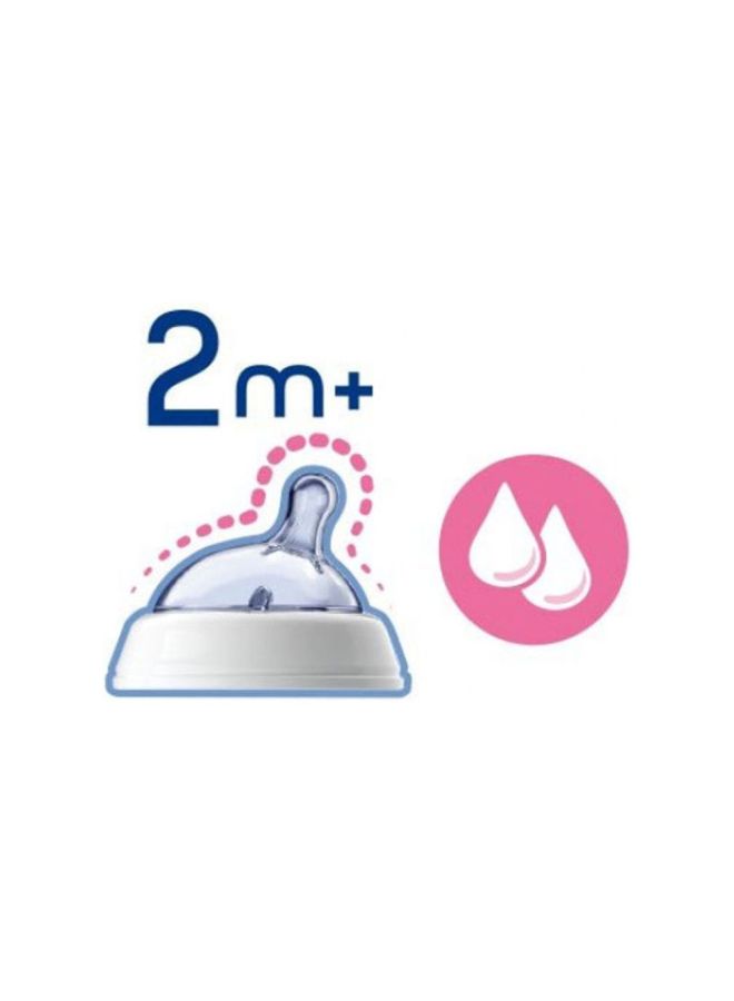 شيكو ببرونة أطفال ناتشورال فيلينج 250 مل بلاستيك 2m+ لون بينك - Image 3