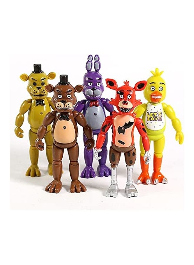 Nong Five Nights at Freddy's Video Game FNAF Action 5 Mini Figures Toys Bonnie Foxy  - Image 1