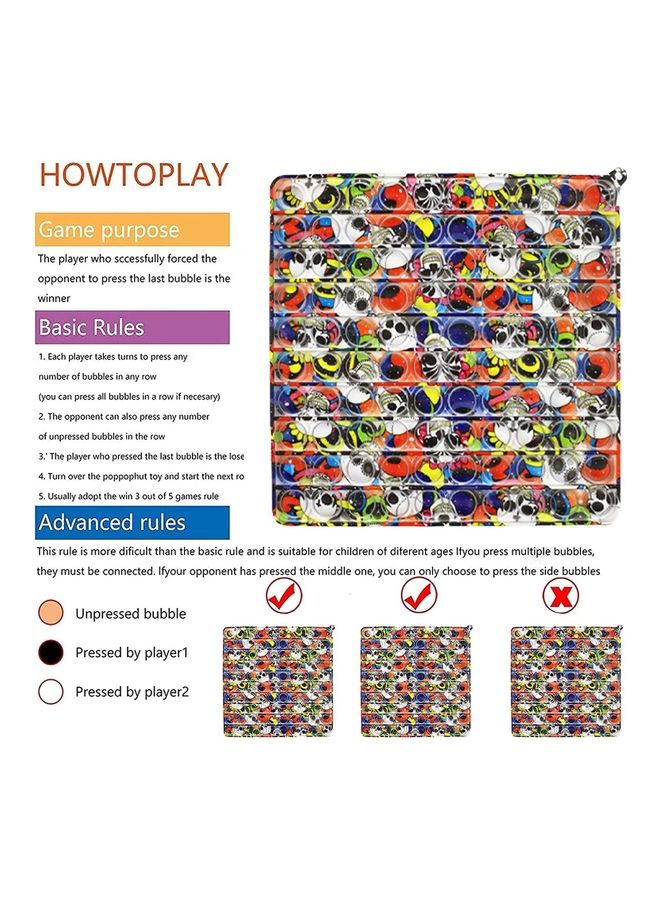 XiuWoo Super Big Push it Pop Bubble Fidget Sensory Jumbo Toy - Image 2