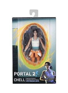 Portal 2 Chell Action Figure With Accessories 7inch