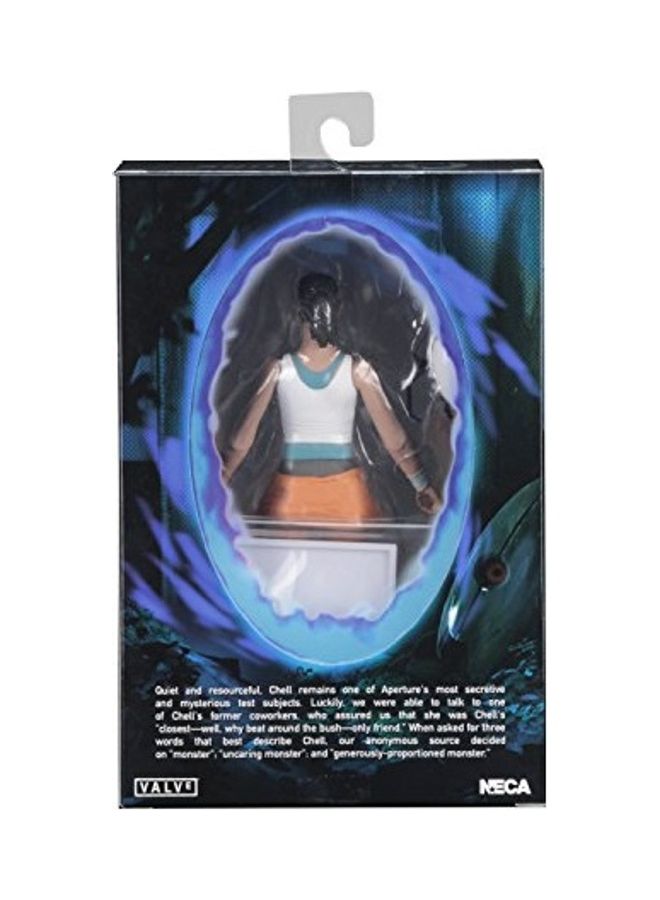 NECA - Portal 2 Chell Action Figure With Accessories 7inch - Image 1