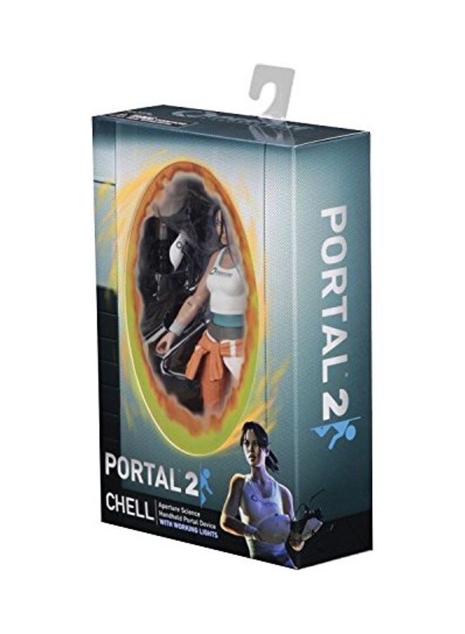 NECA - Portal 2 Chell Action Figure With Accessories 7inch - Image 1