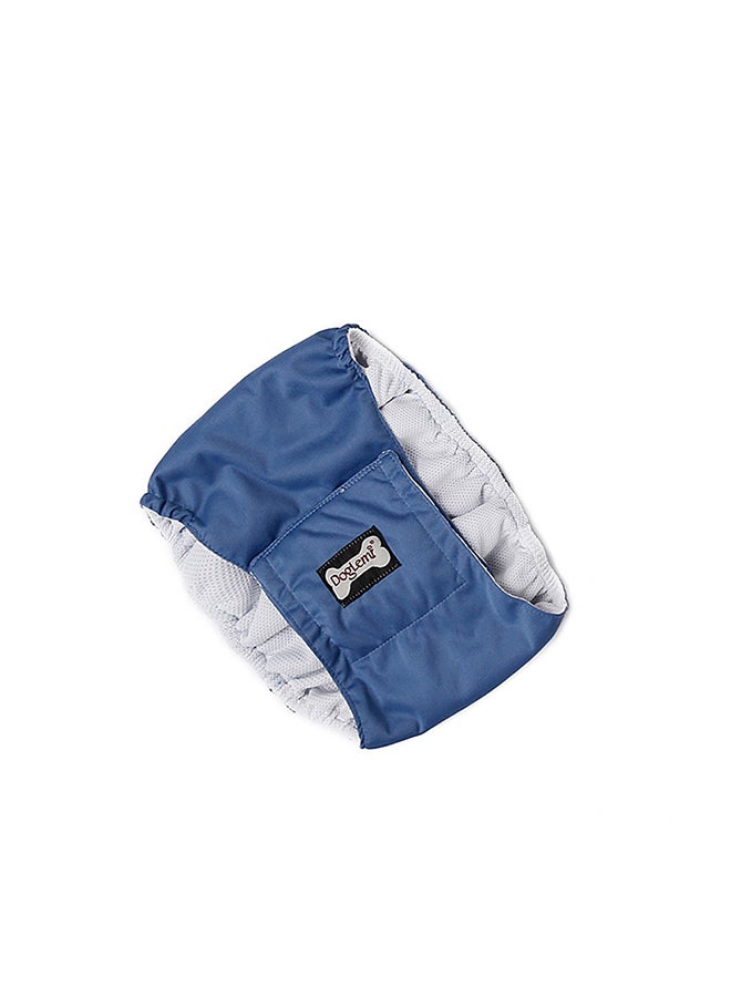 Generic Male Dog Belly Band Pet Diaper Double Xl Blue 25.00x5.00x18.00cm  - Image 4