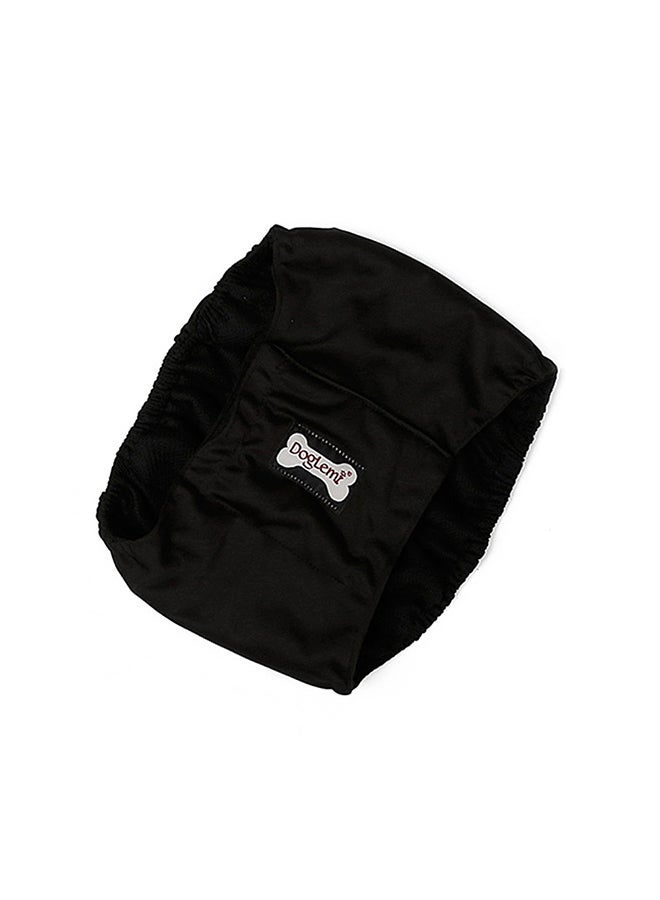 Generic Male Dog Belly Band Pet Diaper L Black 25.00x2.50x18.00cm  - Image 4
