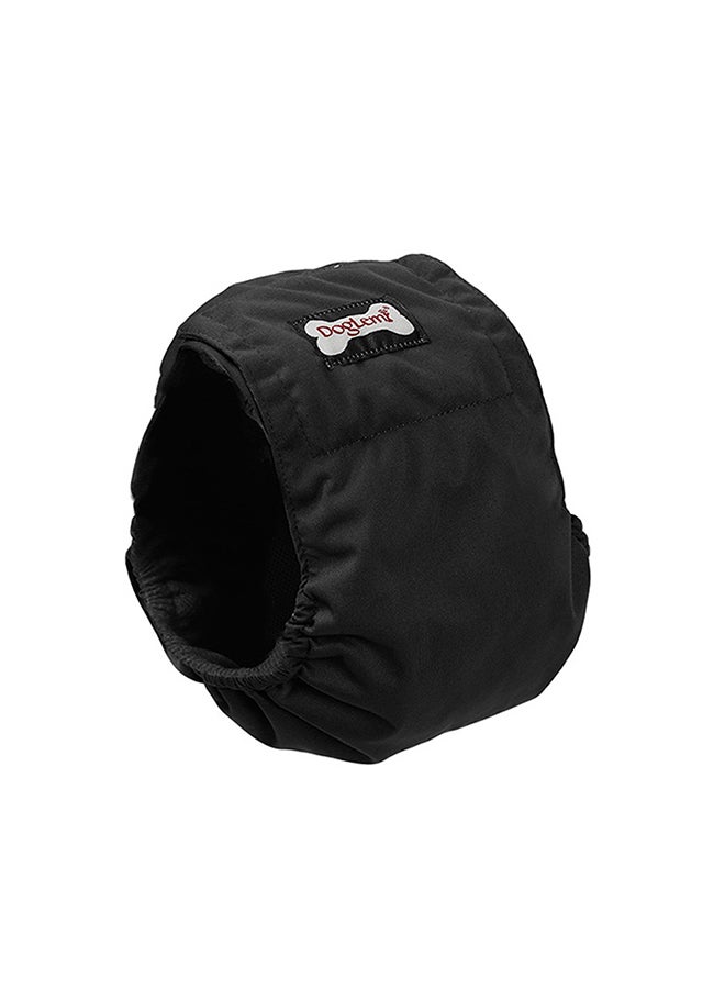 Generic Male Dog Belly Band Pet Diaper L Black 25.00x2.50x18.00cm  - Image 5
