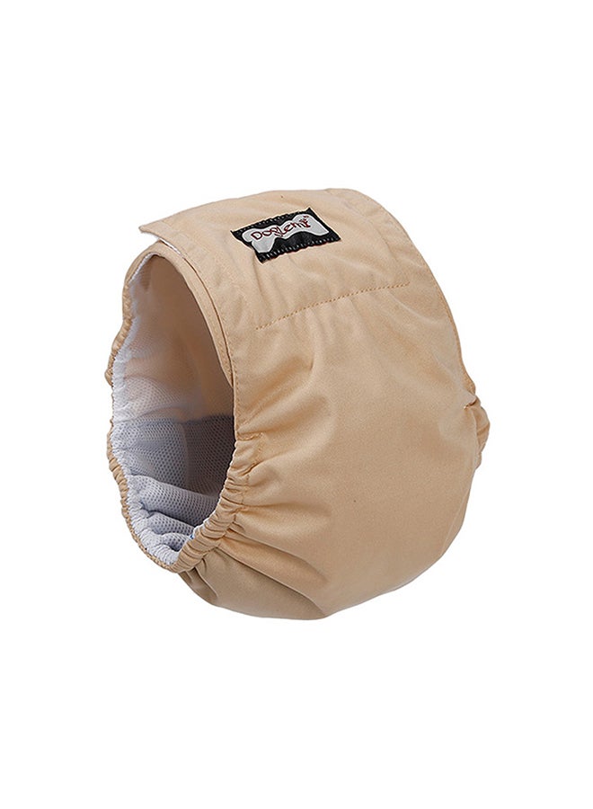 Generic Male Dog Belly Band Pet Diaper L Beige 25.00x2.50x18.00cm  - Image 2