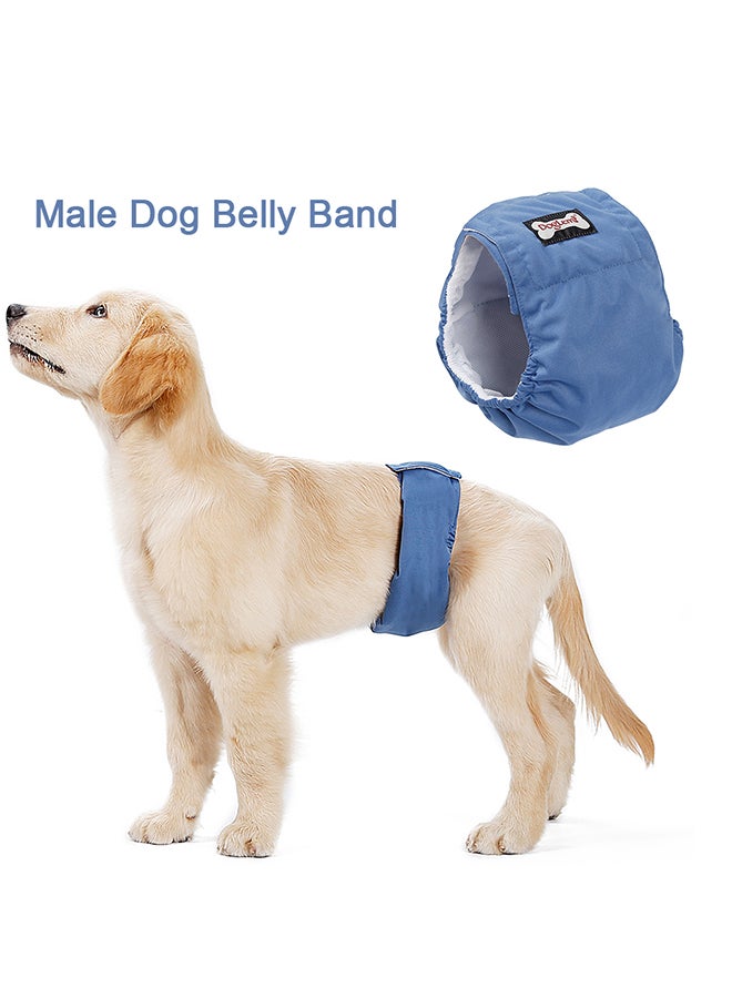 Generic Pet Diaper Toilet Training Dog Physiological Pant S Blue 25.00x2.00x18.00cm  - Image 1