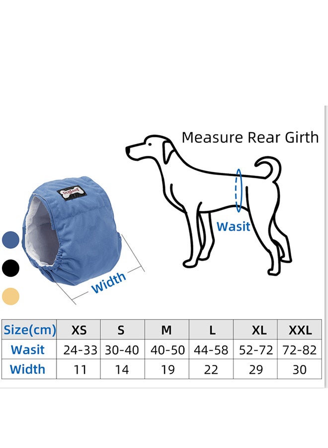 Generic Pet Diaper Toilet Training Dog Physiological Pant S Blue 25.00x2.00x18.00cm  - Image 5