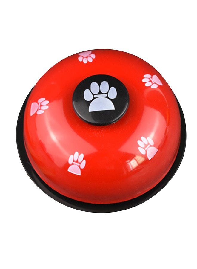 جرس تدريب للحيوانات الأليفة أحمر 10.00x5.00x7.50سم - Image 1