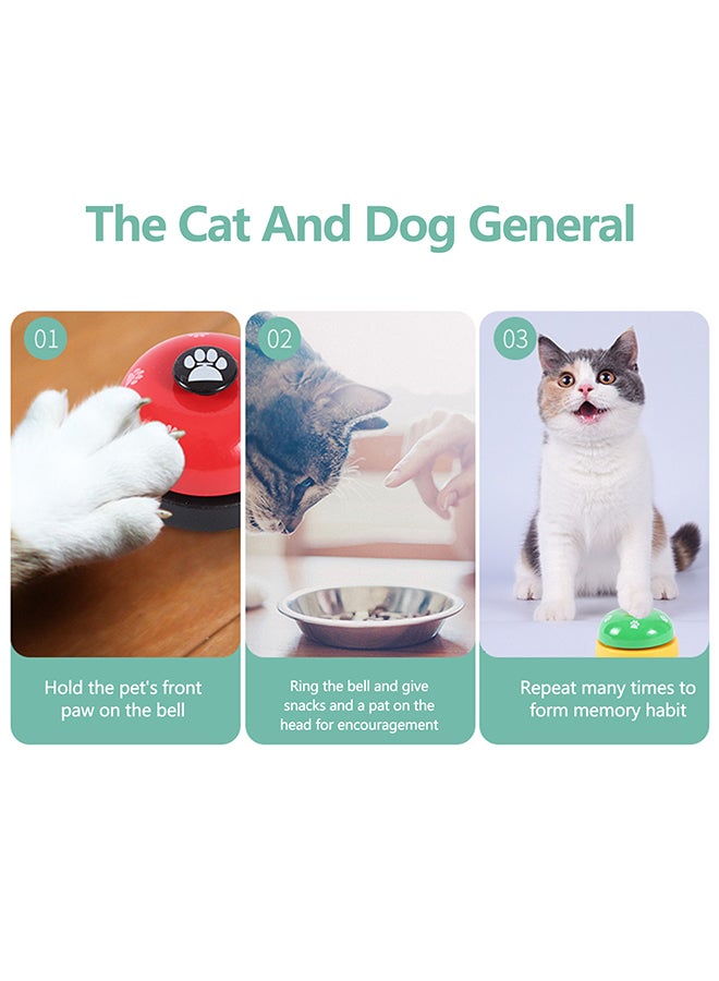 جرس تدريب للحيوانات الأليفة أحمر 10.00x5.00x7.50سم - Image 5
