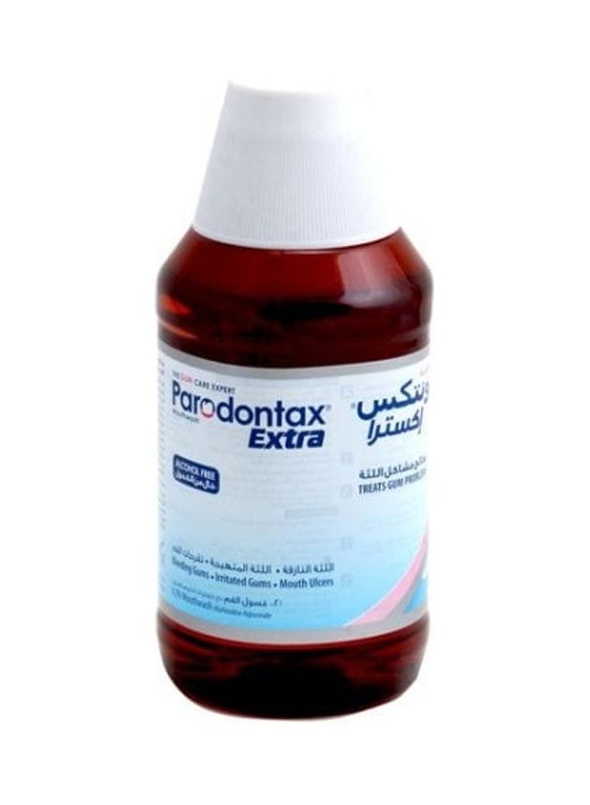 Parodontax - Extra Mint Mouthwash Burgendy 300ml - Image 1