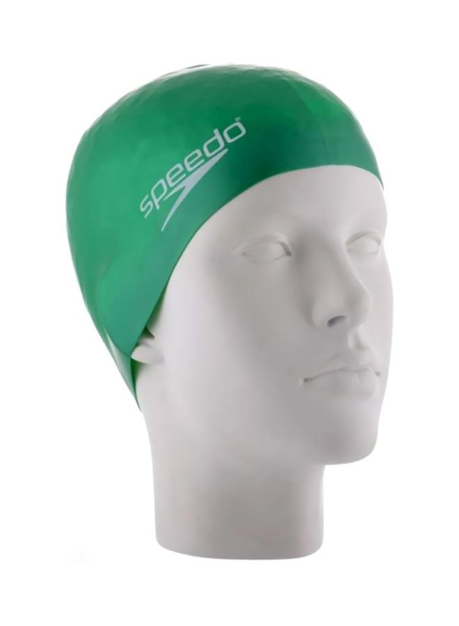 speedo Plain Moulded Swim Cap - , One Size  - Image 1