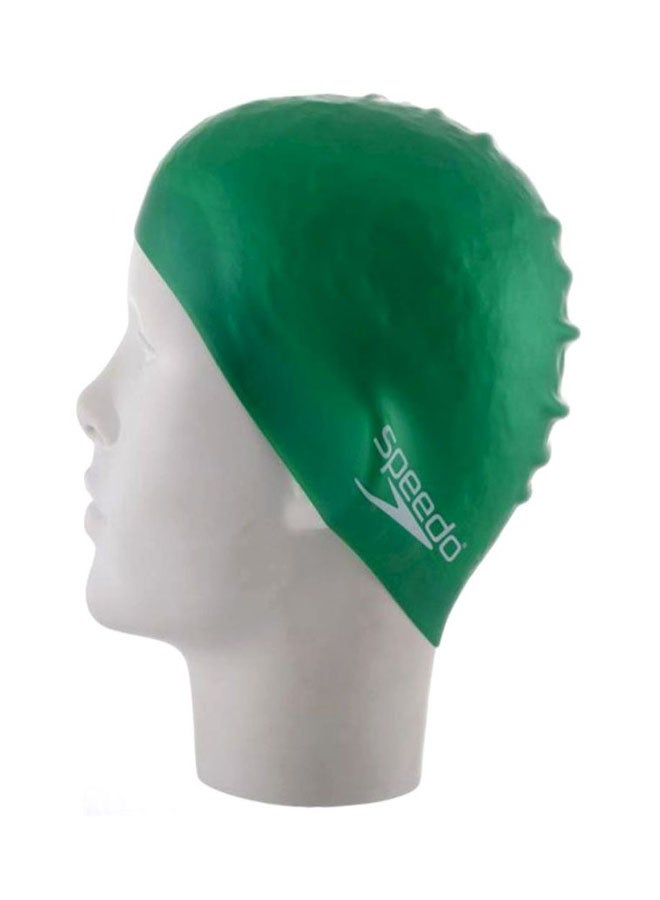 speedo Plain Moulded Swim Cap - , One Size  - Image 3
