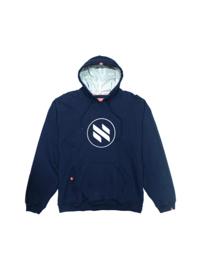 NEILO - Fashionable Printed Hoodie Blue - Image 1