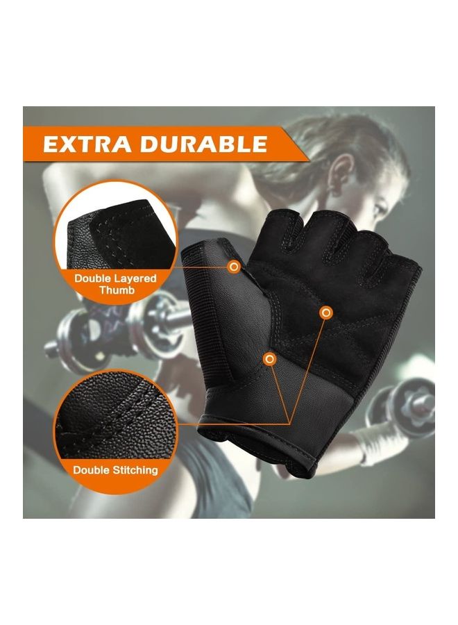 XiuWoo Anti-Slip Weight Lifting Gym Gloves L  - Image 3
