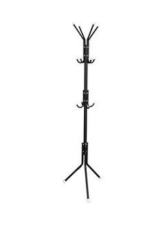ARTC 12 Hook Coat Racks Stand Black  - Image 1