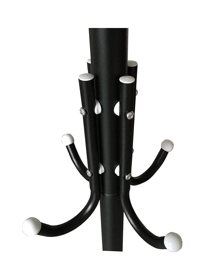 ARTC - 12 Hook Coat Racks Stand Black - Image 1