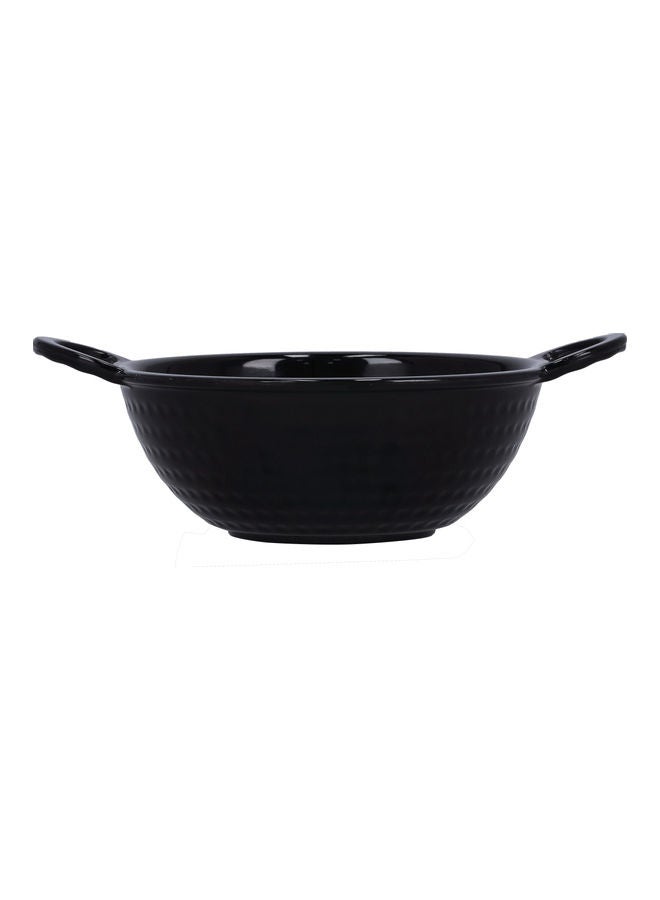 Royalford Melamine Biza Kadhai Black 9inch  - Image 2