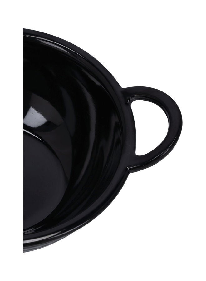Royalford Melamine Biza Kadhai Black 9inch  - Image 3