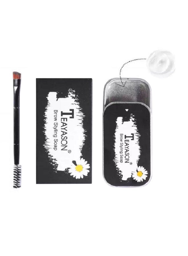 TEAYASON Styling Soap Eyebrow Gel With Brush Multicolour  - Image 1