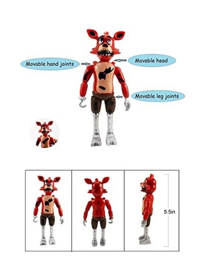 ان اي - مجموعة مجسمات شخصيات الأكشن من لعبة الفيديو "Five Nights At Freddy's" مكونة من 5 قطع - Image 1