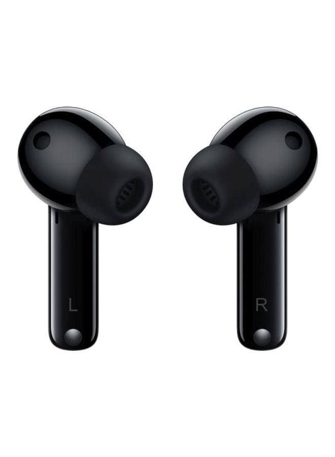 HUAWEI - FreeBuds 4i Wireless In-Ear Bluetooth Earbuds With Active Noise Cancellation Black - Image 1