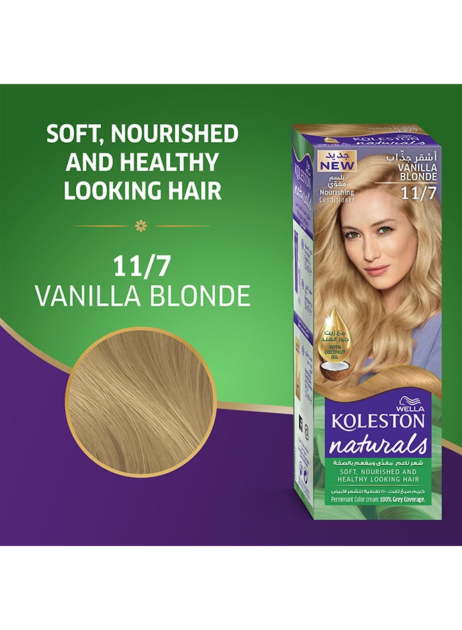 WELLA Koleston Naturals Hair Color 11/7 Vanilla Blonde  - Image 2