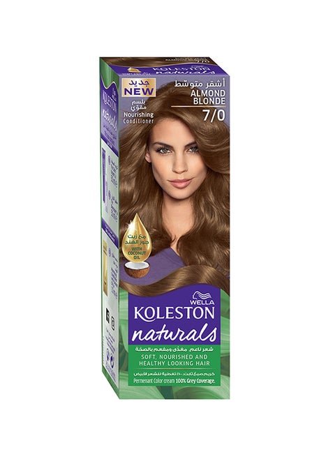 Koleston Naturals Hair Color 7/0 Almond Blonde