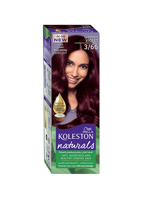 Koleston Naturals Hair Color 3/66 Violet