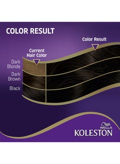 WELLA Koleston Hair Color Crème 302/0 Black  - Image 5
